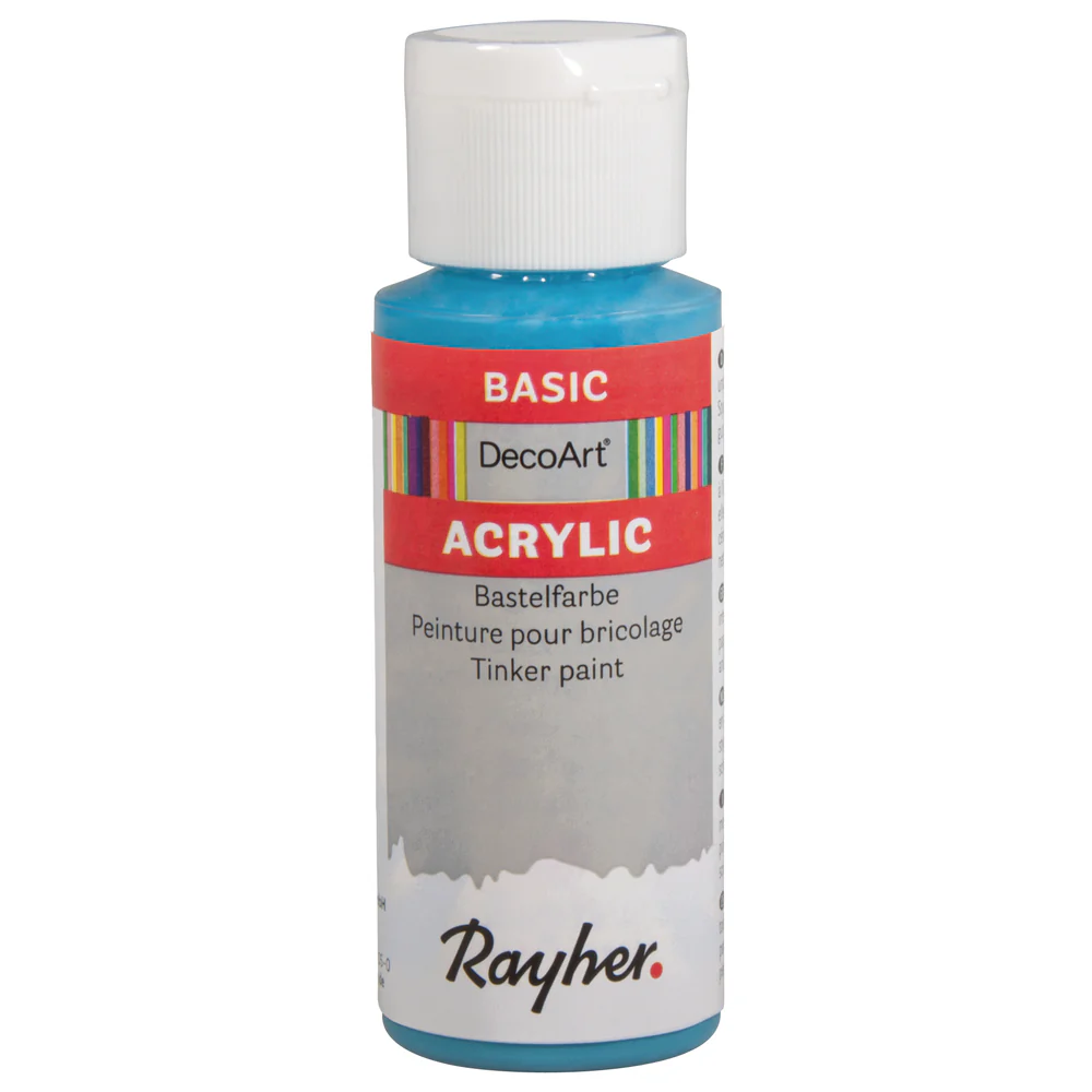 Acrylic-Bastelfarbe, lagune, Flasche 59 ml