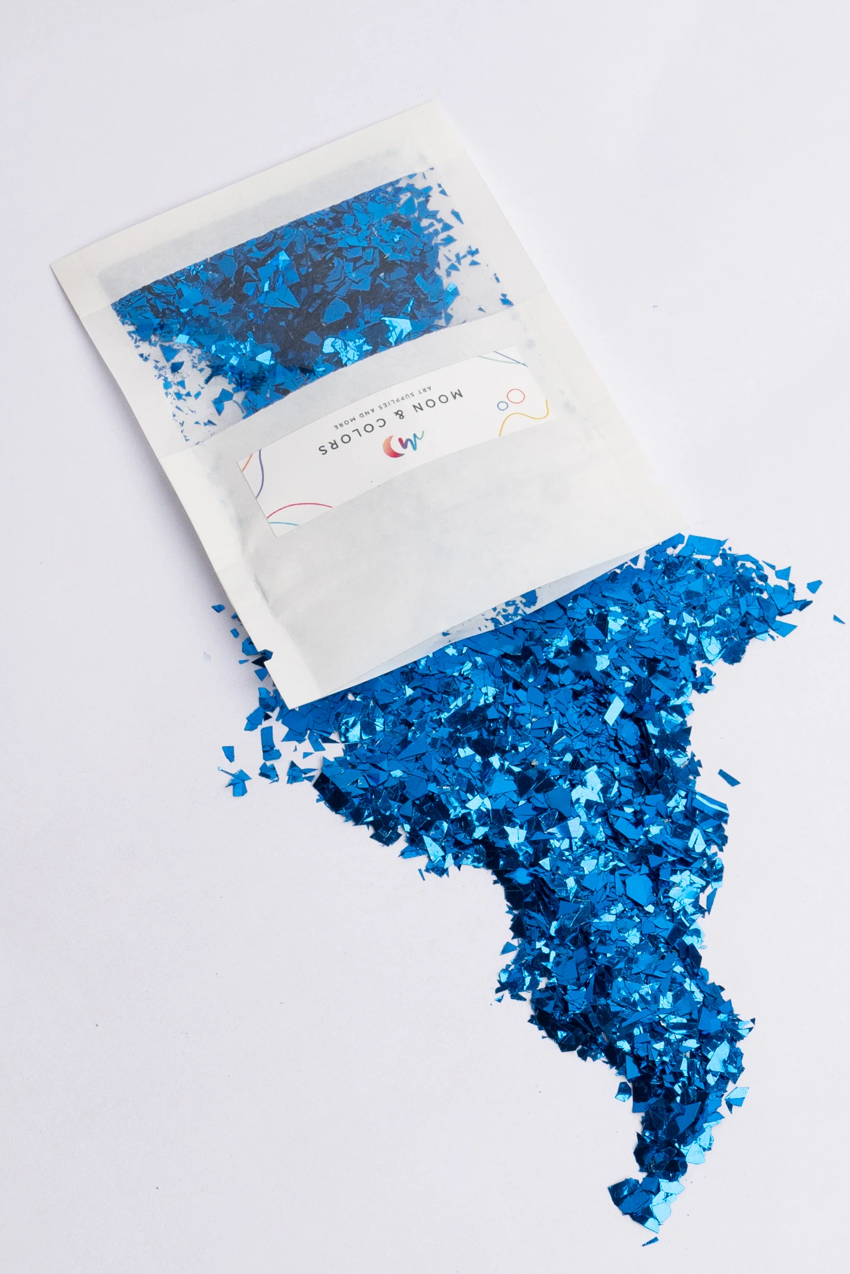 Flakes - dunkelblau, holografisch (3g)