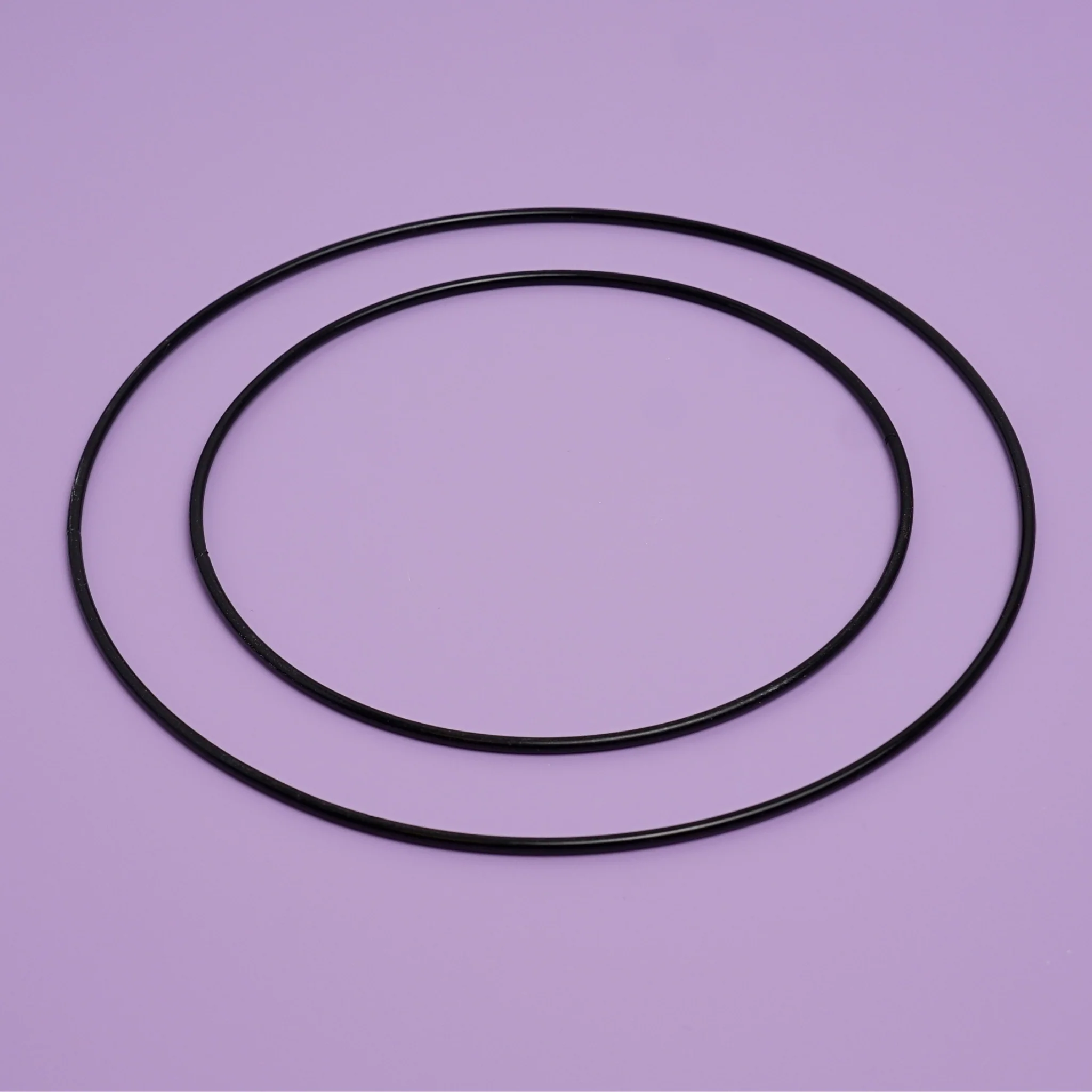 Metallring Schwarz