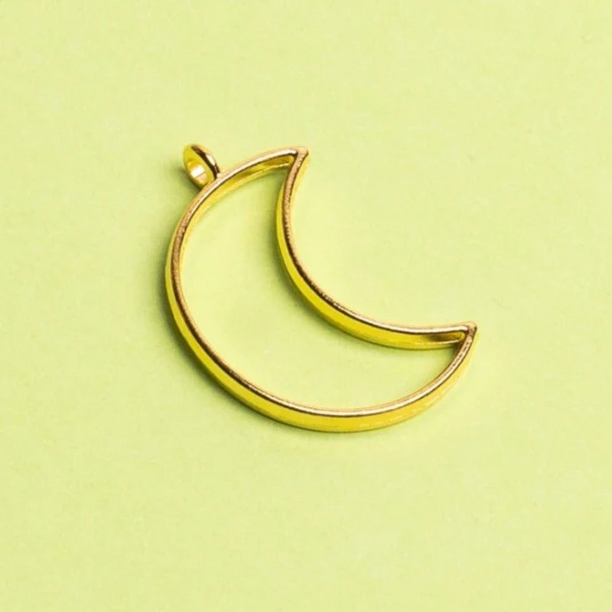 Mond Lünette - gold