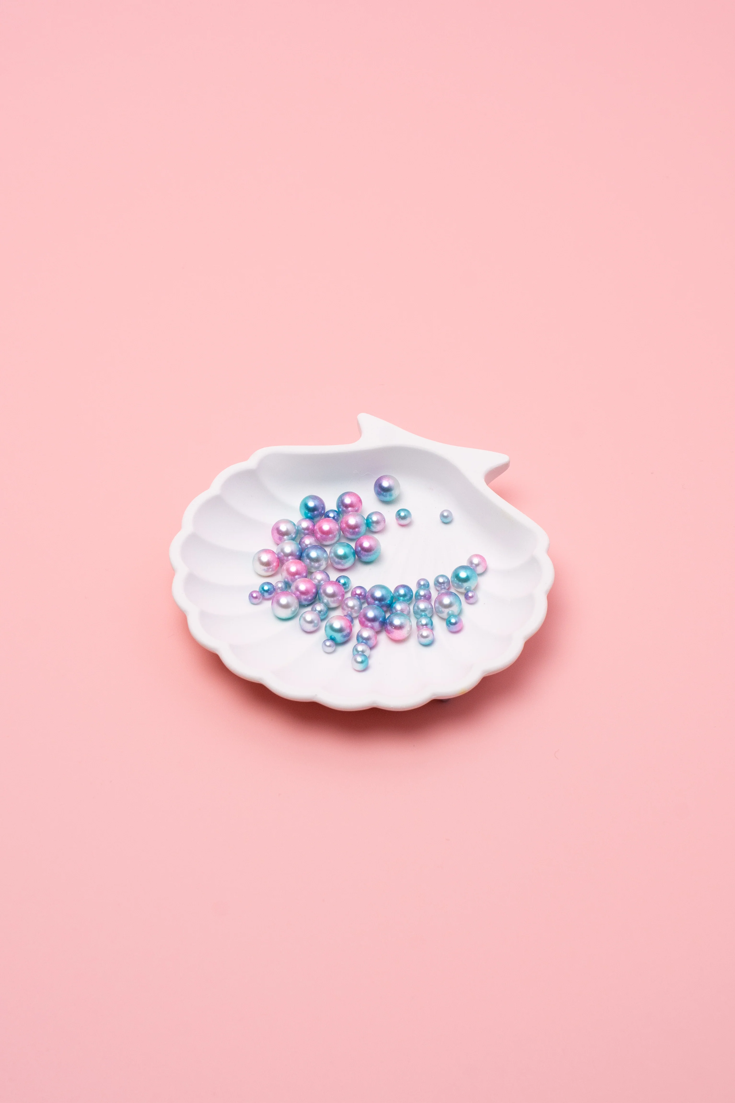 Perlen Mermaid rosa blau