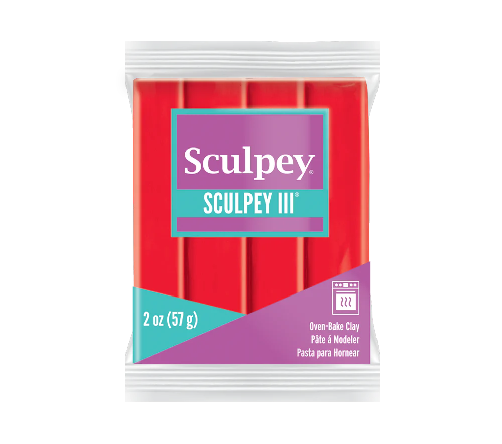 Sculpey III - Red Hot Red