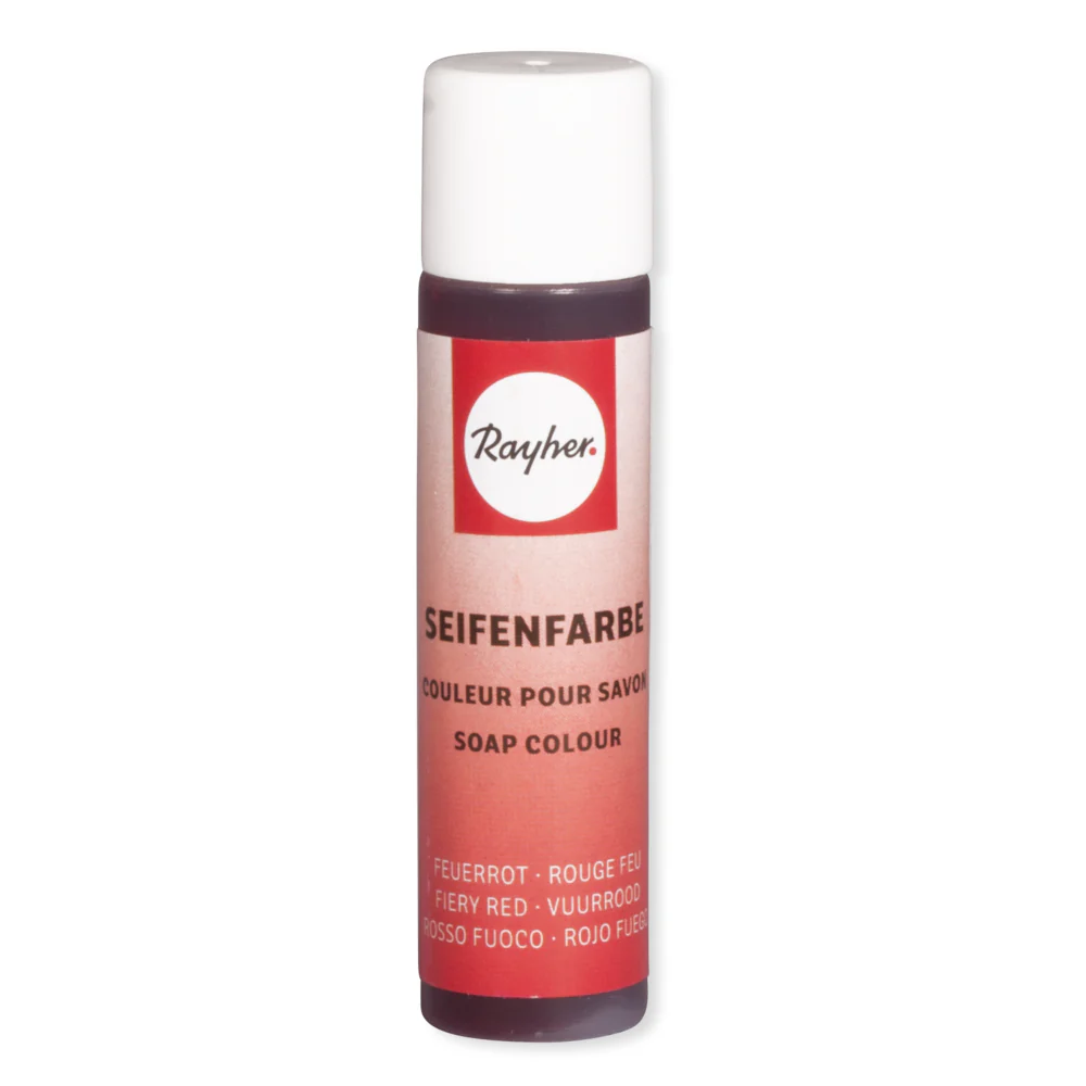 Seifenfarbe, feuerrot, SB-Box 10ml