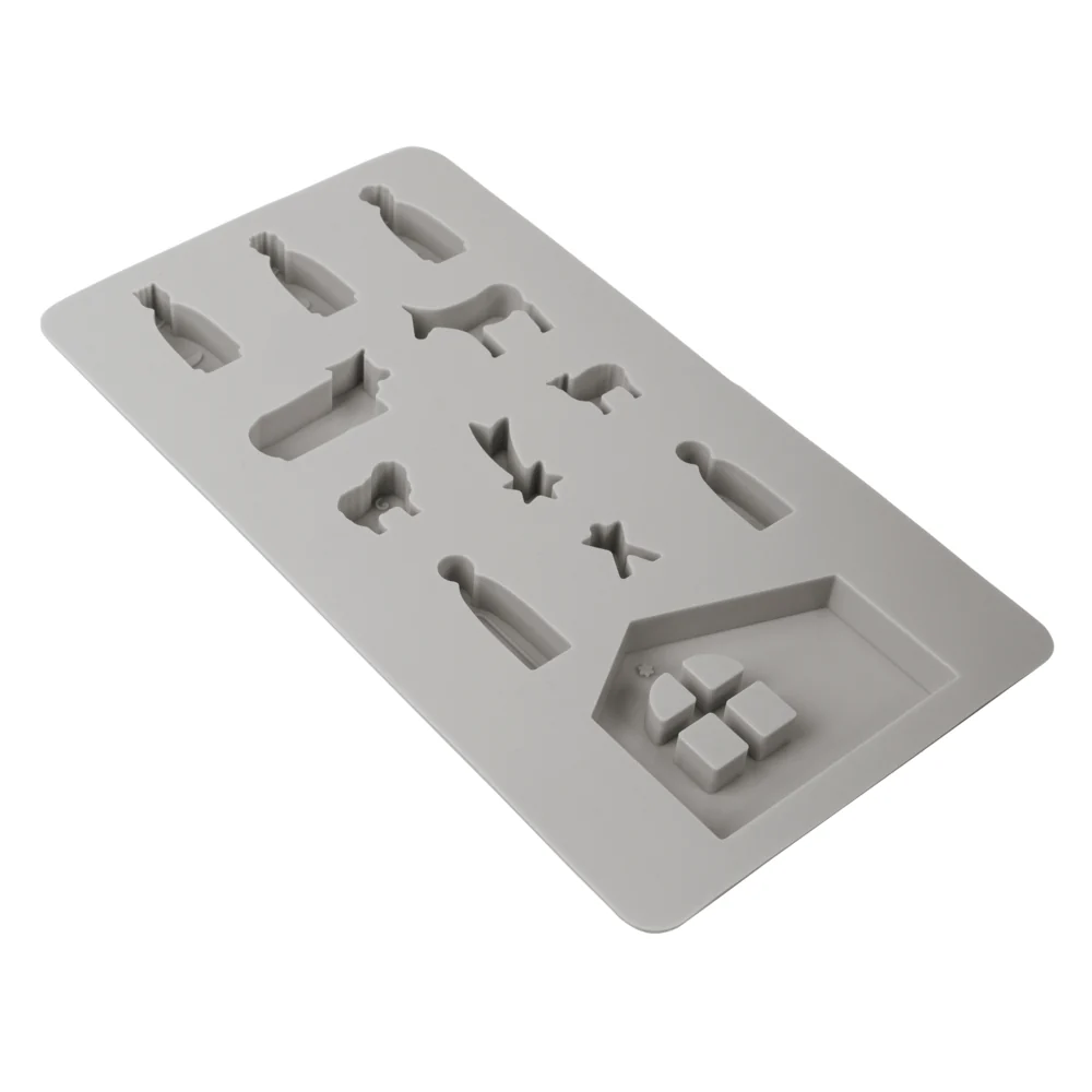 Silikon Gießform Mini Krippe (Rayher) - Image 2
