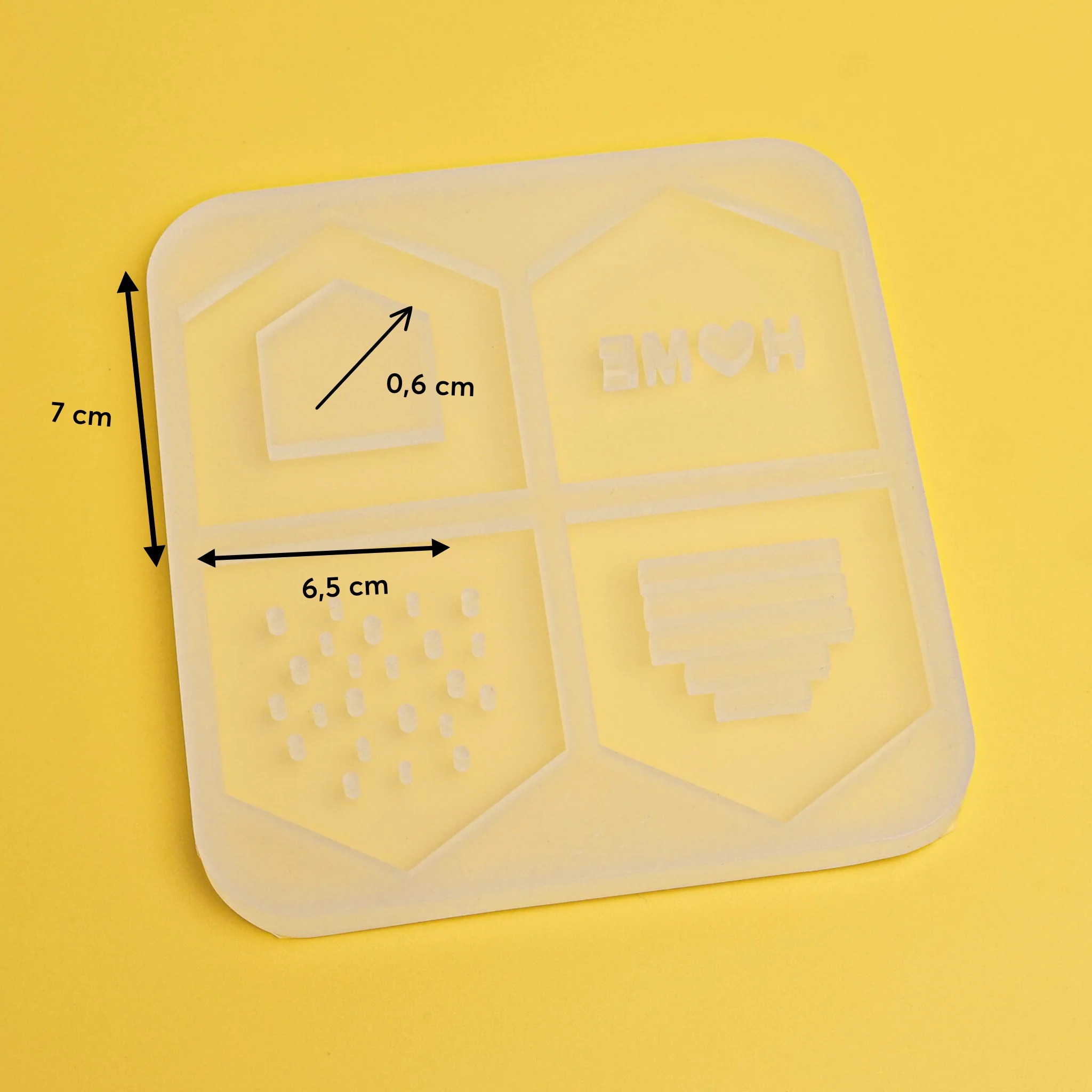 Silikonform Cover Set "Home" für Häuser - Teelichter und Ballonlichter - Image 4