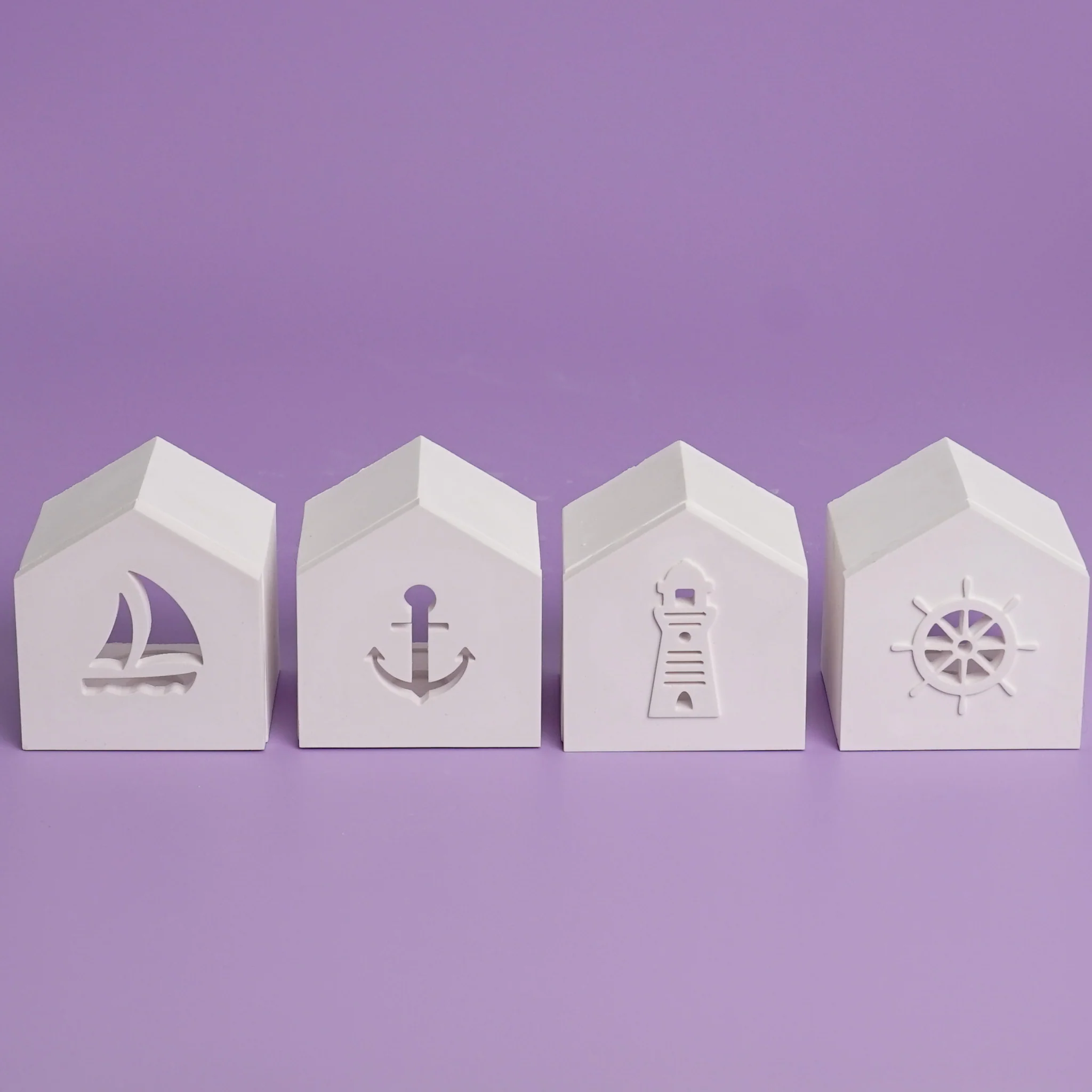 Silikonform Cover-Set "Maritim" – Ergänzung für Basishaus für Teelichter & Ballonlichter - Image 4