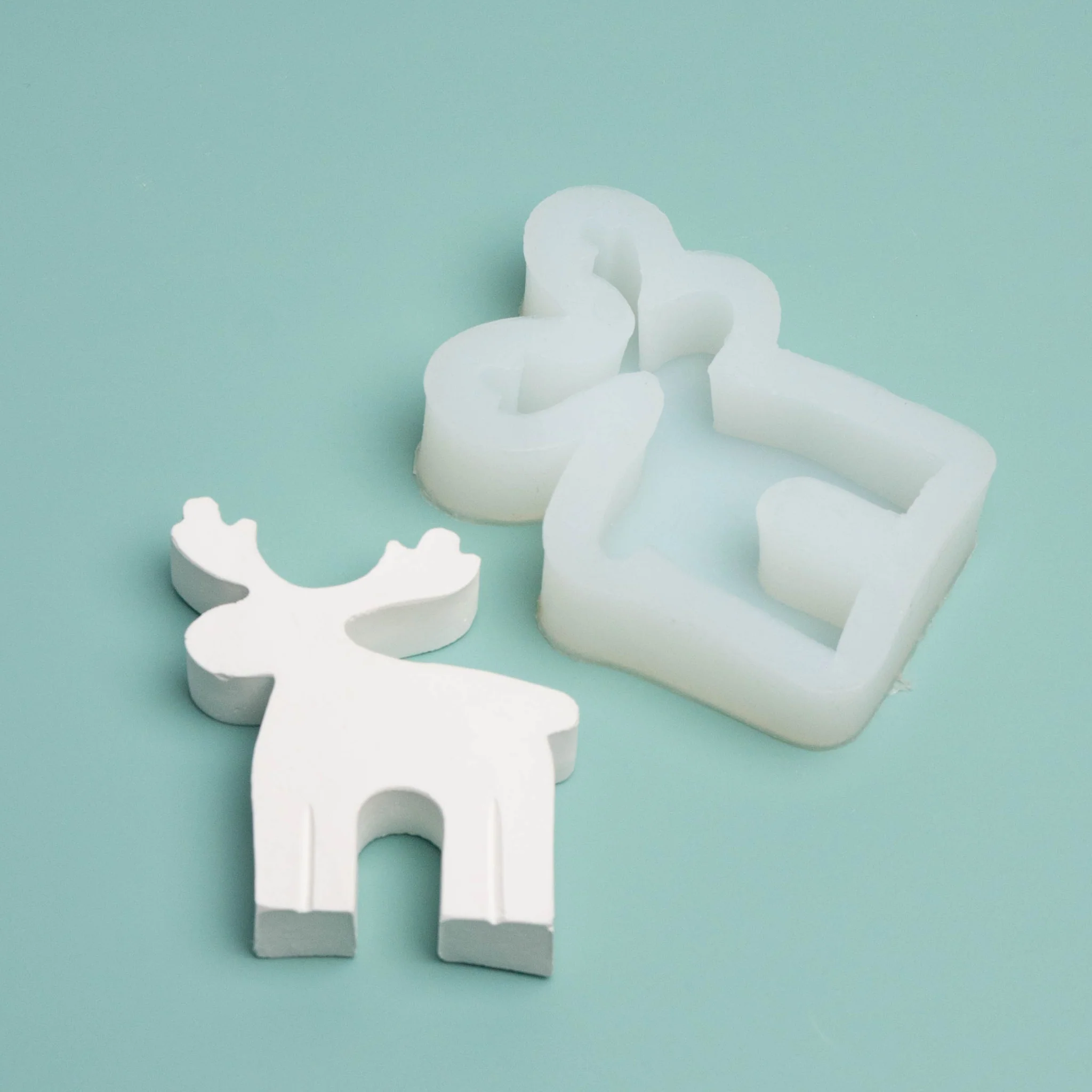 Silikonform Elch / Reh / Hirsch - Image 2