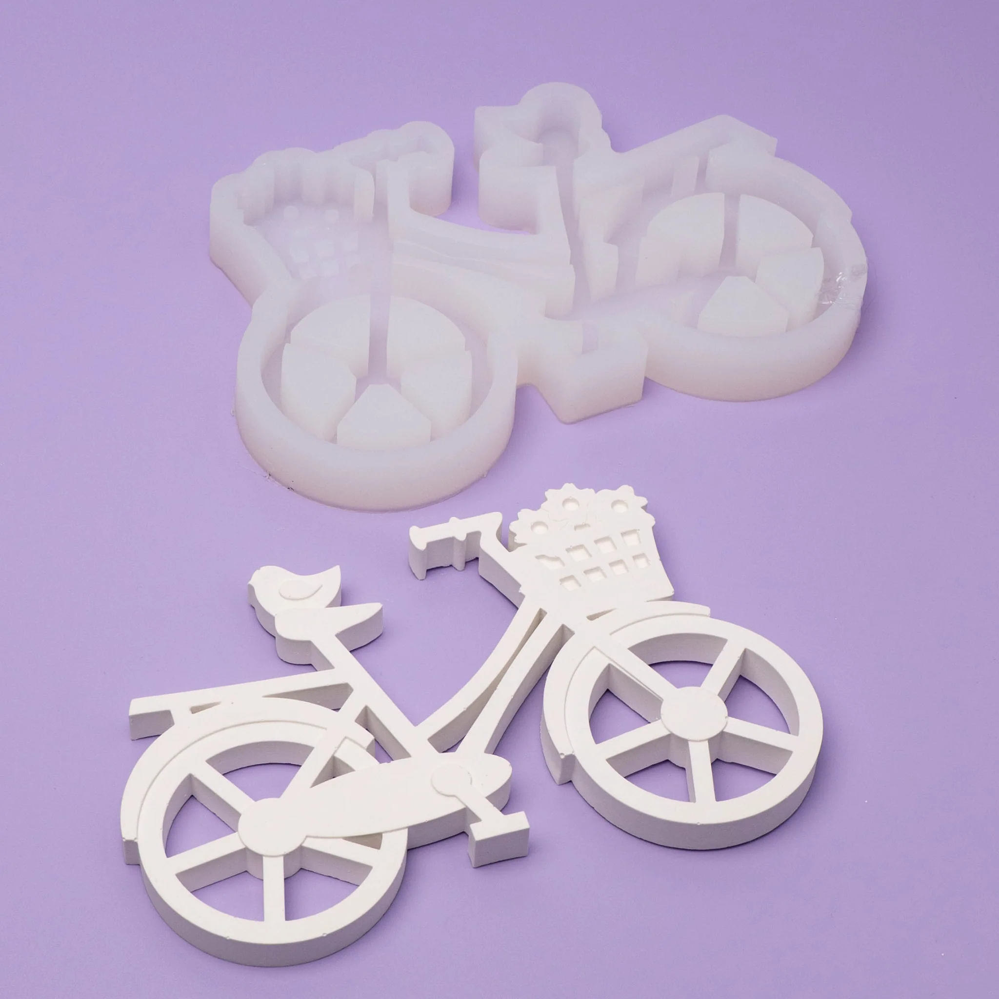 Silikonform Fahrrad