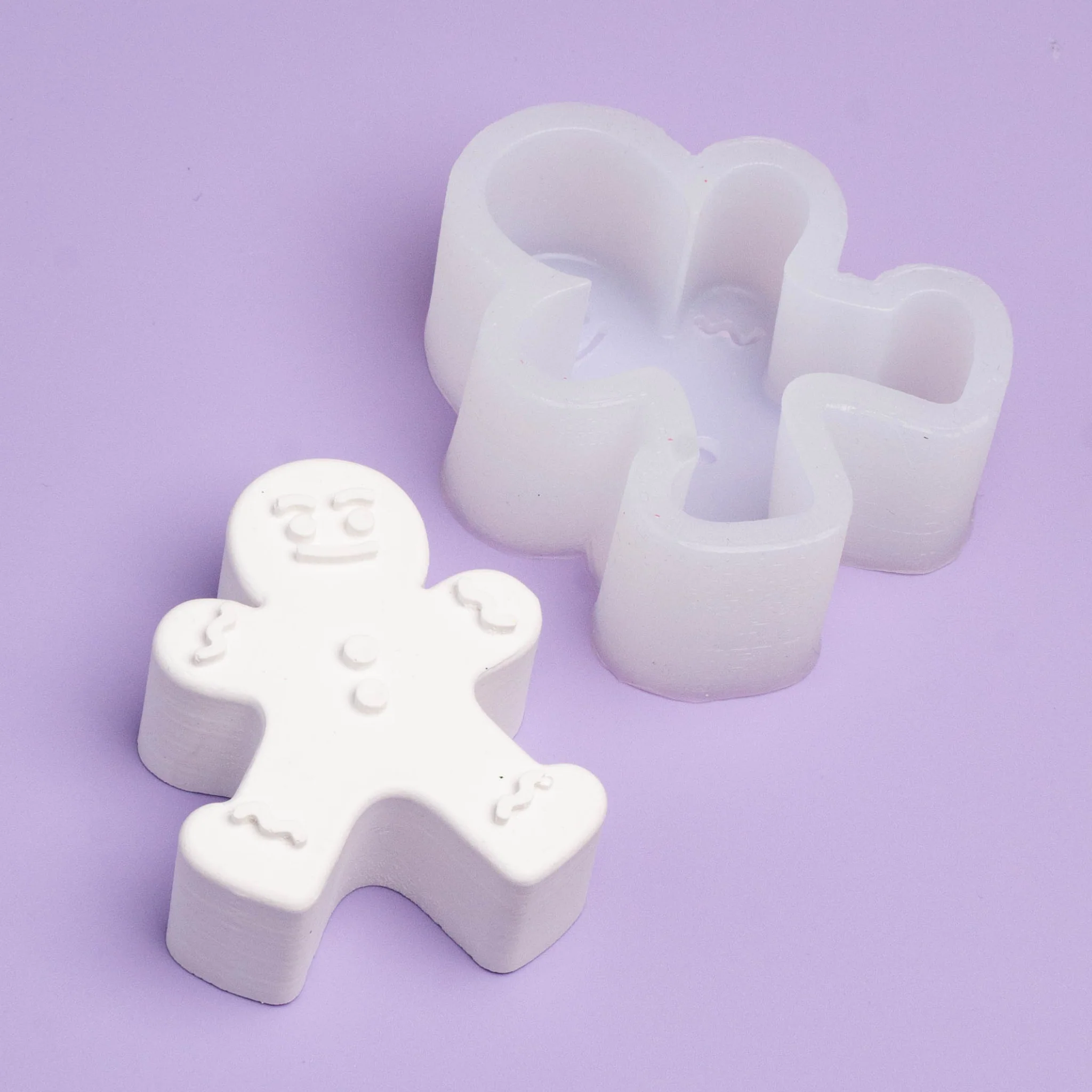 Silikonform Gingerbread - Weckmann - lebkuchenmann