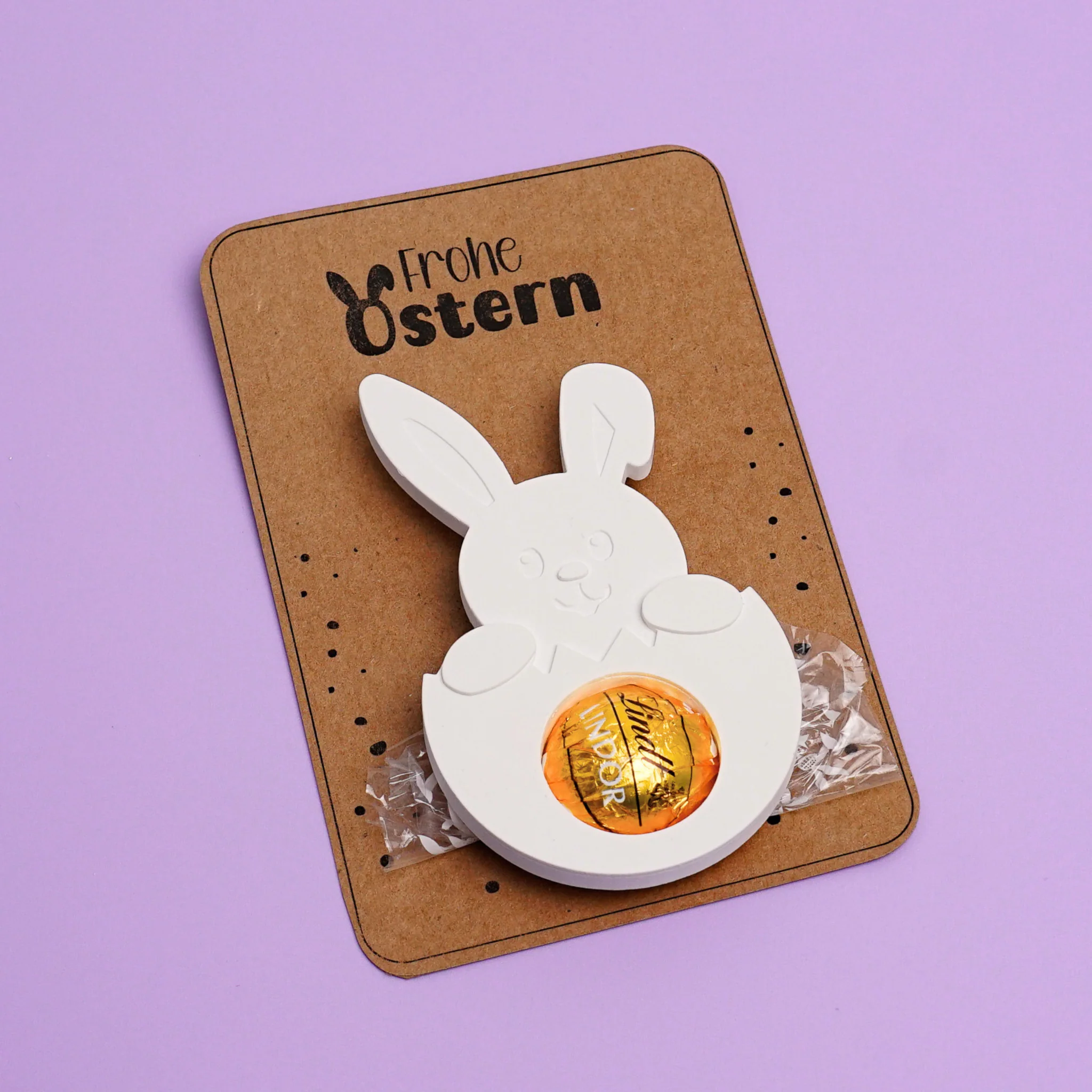 Silikonform Hase in Ei für Schokokugel - Image 3