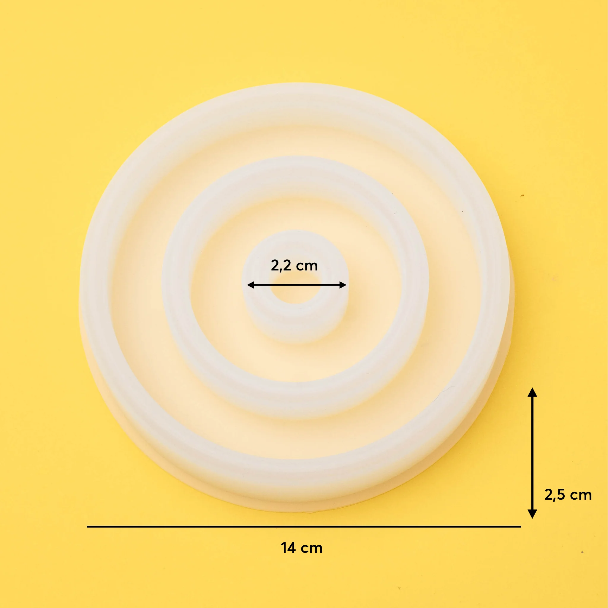 Silikonform Kerzenhalter Groß - Image 3