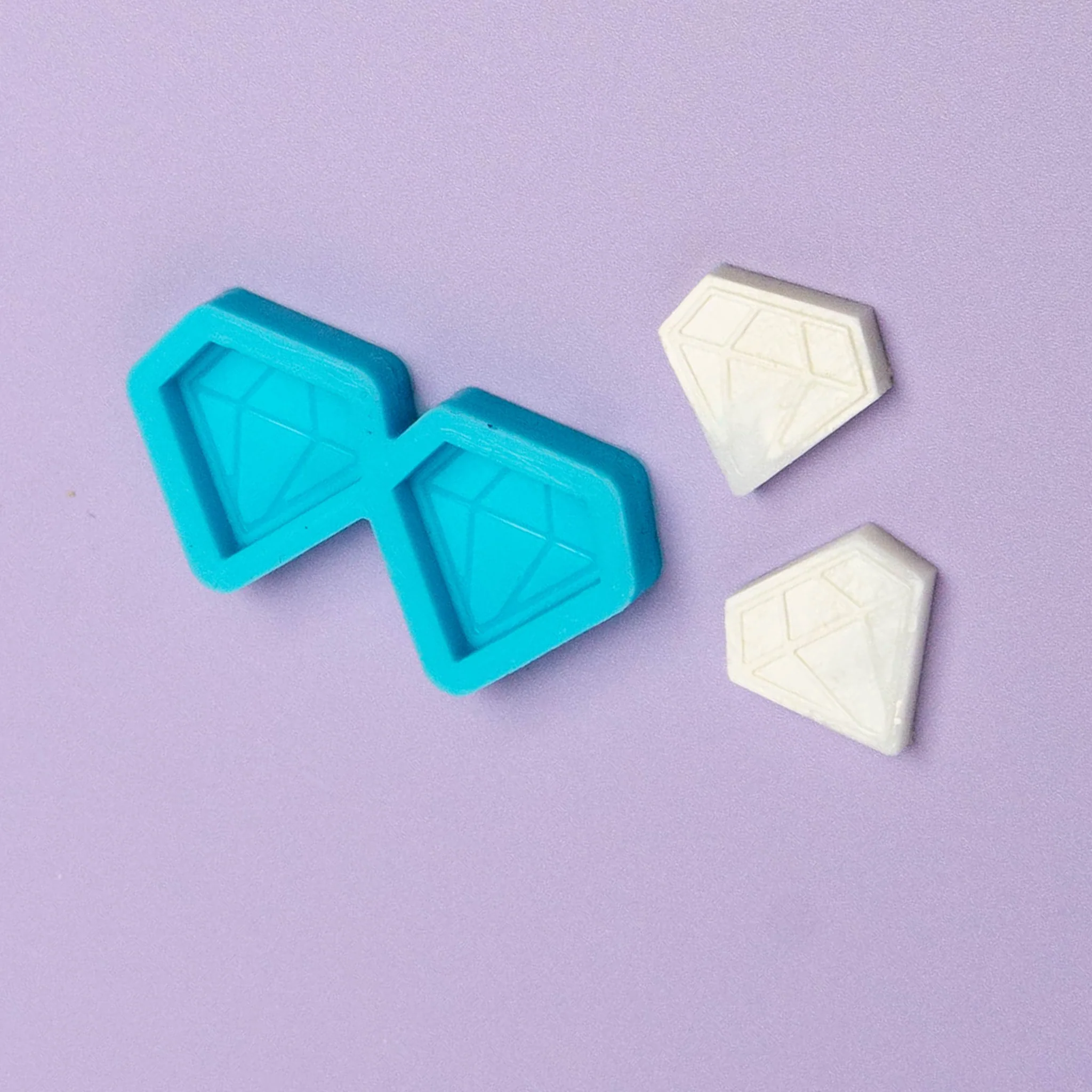 Silikonform Mini Diamond