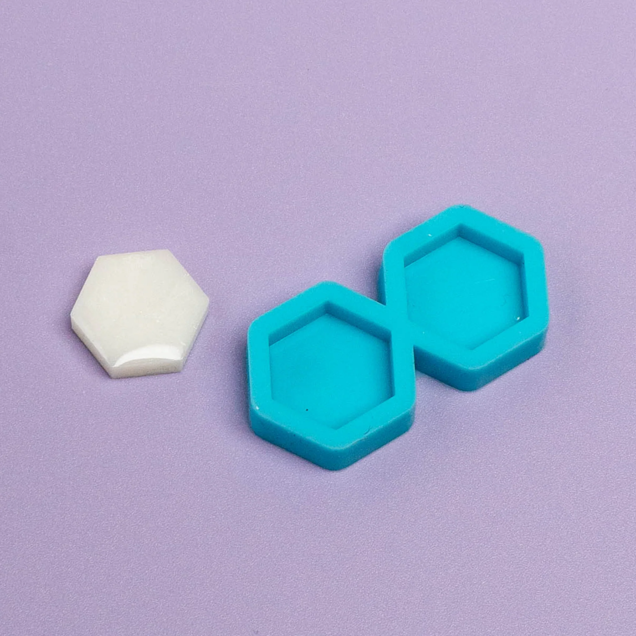 Silikonform Mini Hexagon