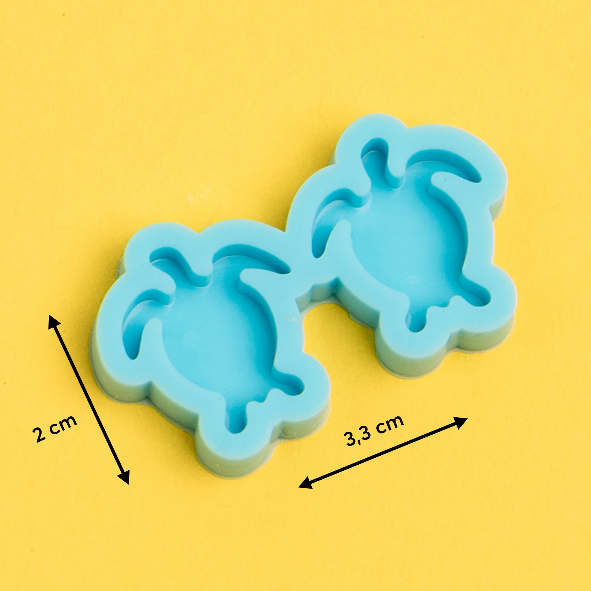 Silikonform Mini Schildkröte - Image 3