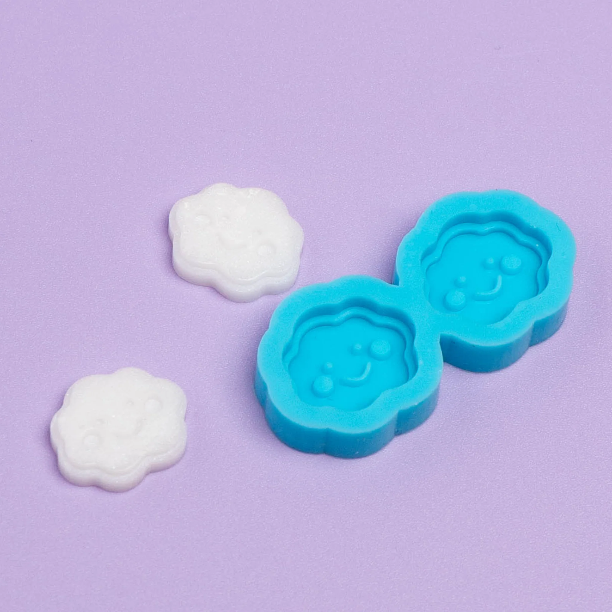 Silikonform Mini Wolke
