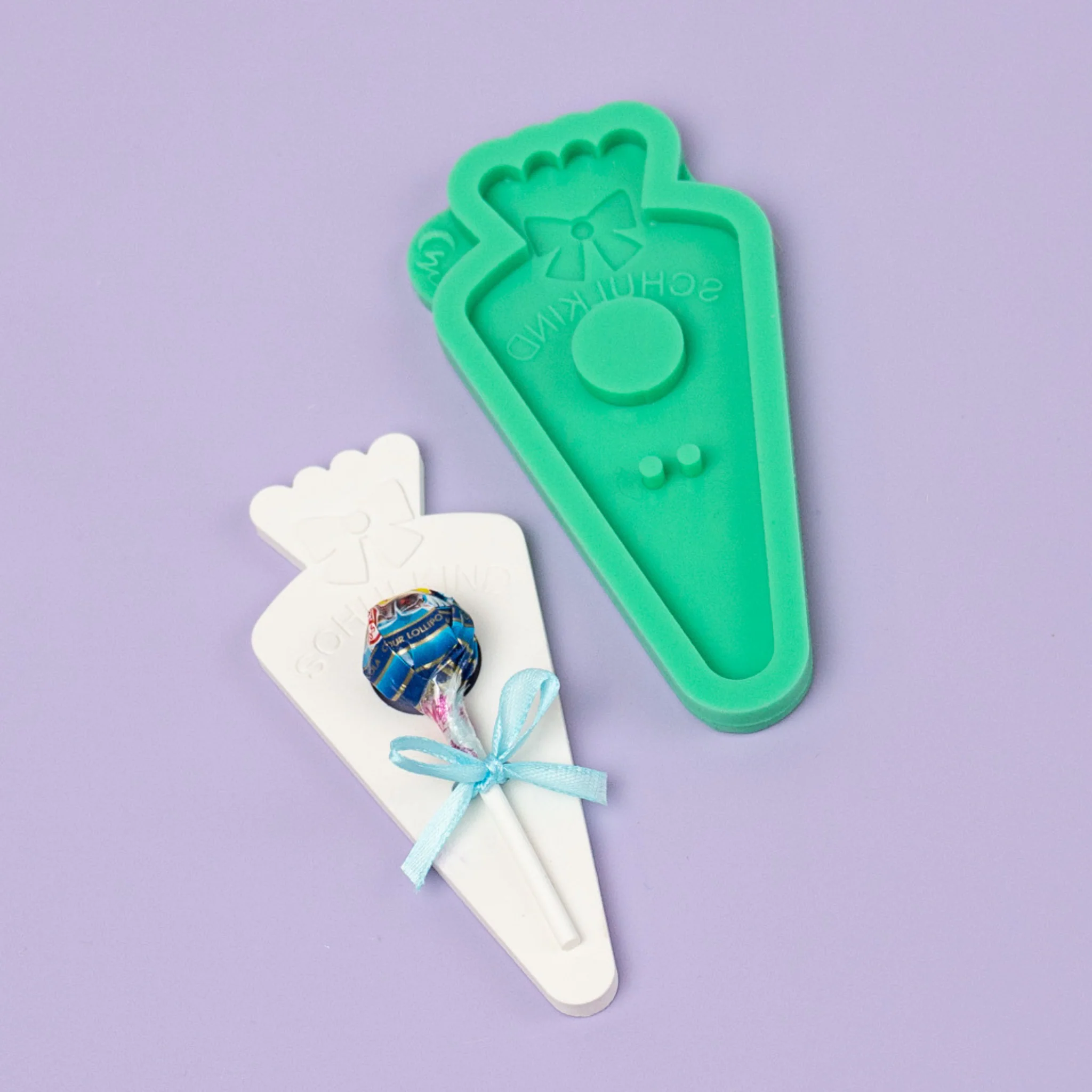 Silikonform Schultüte für Lolli - Image 6