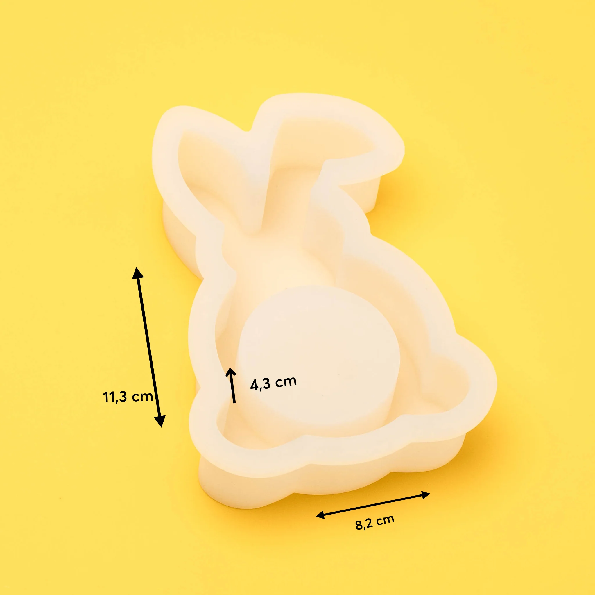 Silikonform Teelicht Hase - Image 4