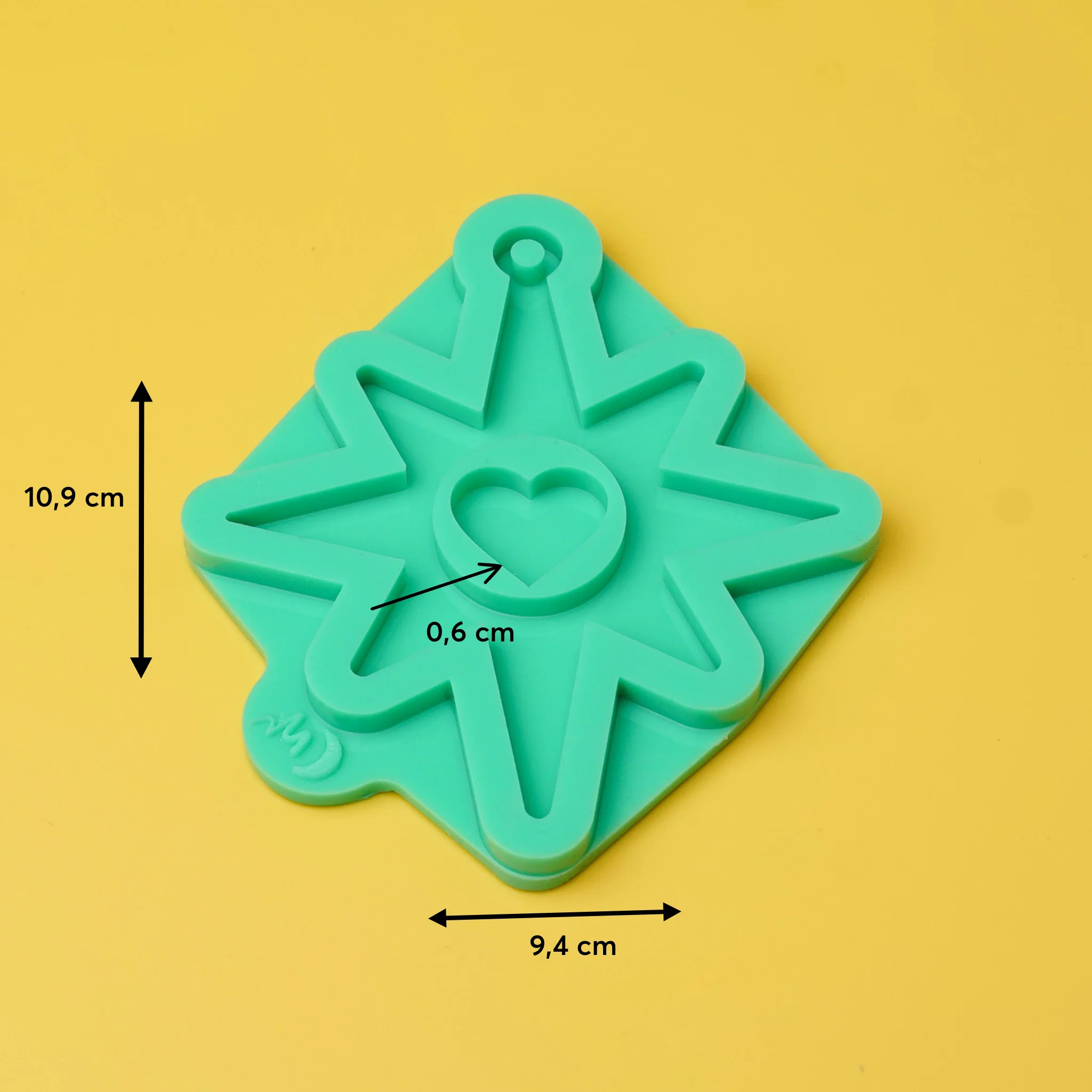 Silikonform Weihnachtsstern für Schokokugel - Image 3