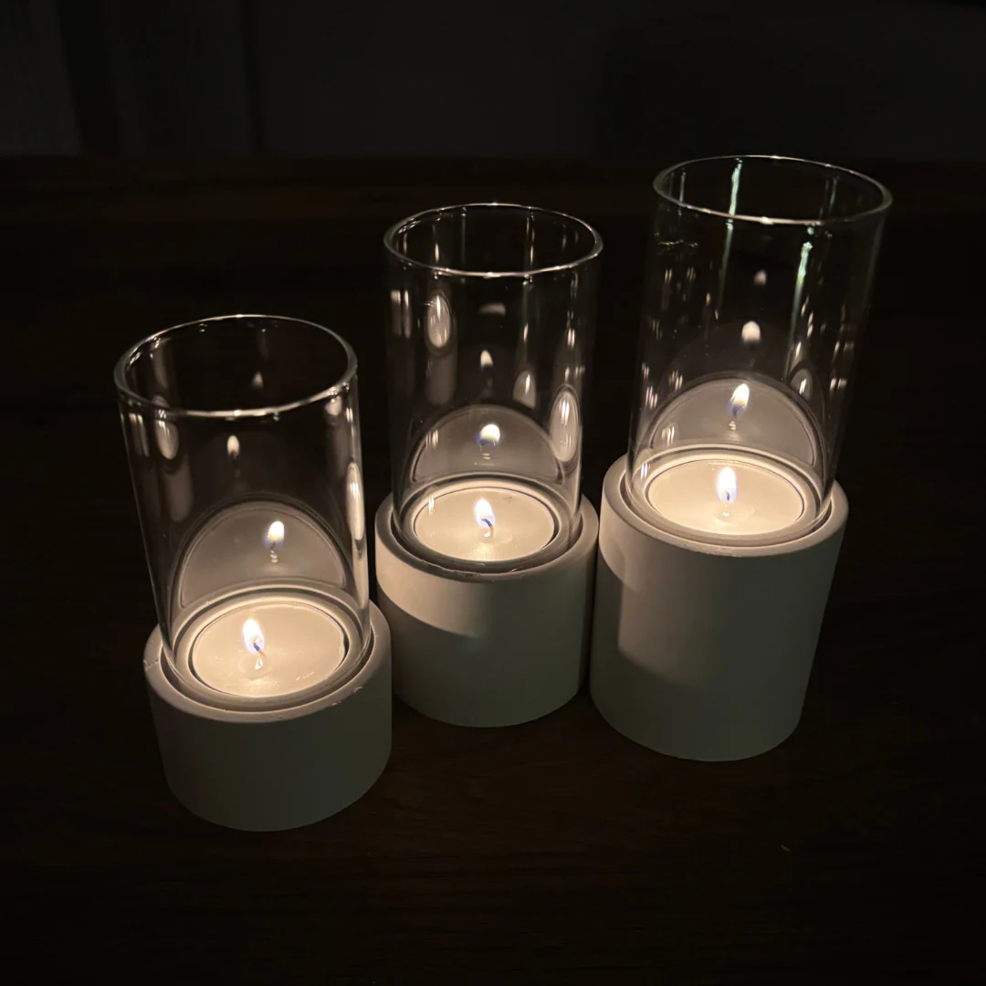 Silikonform Windlichter Blanko 3 größen - Image 3
