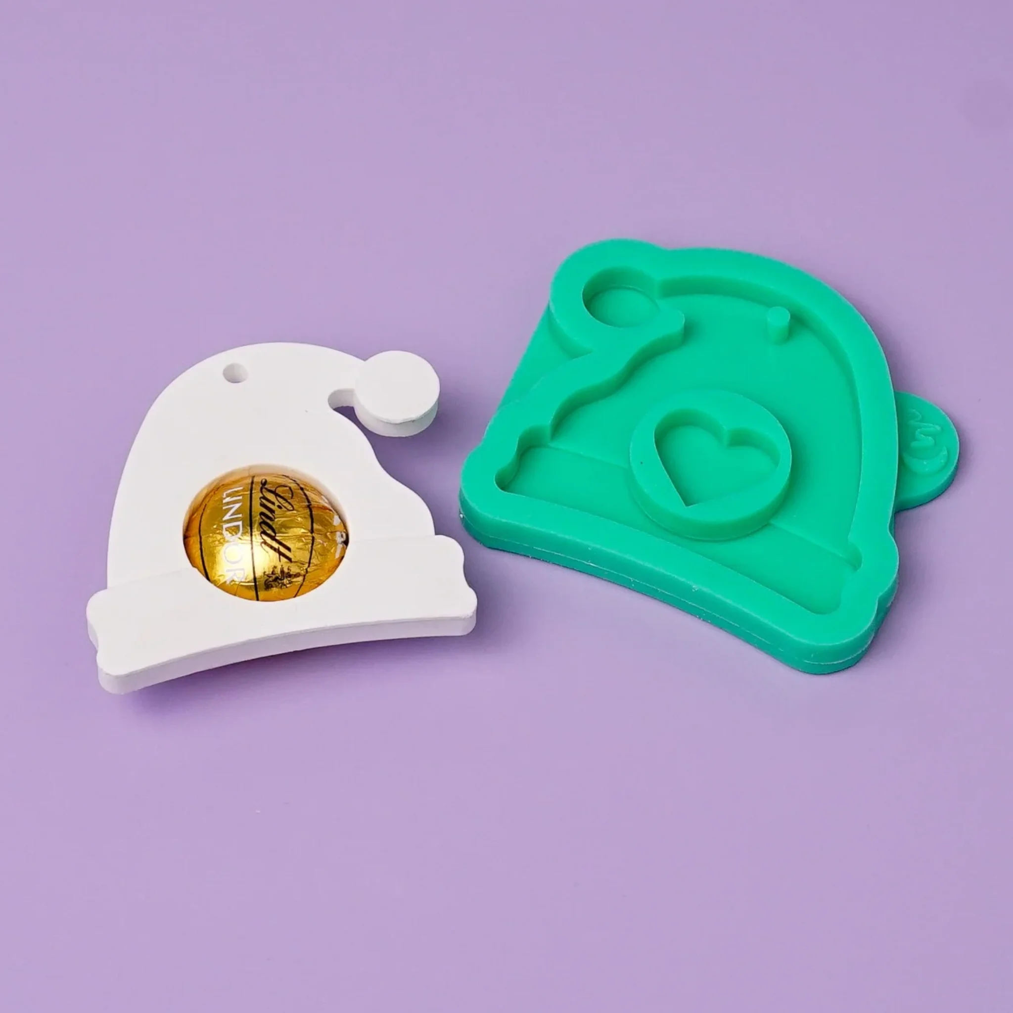 Silikonformen 3er Set Weihnachtsanhänger für Schokokugeln - Image 2