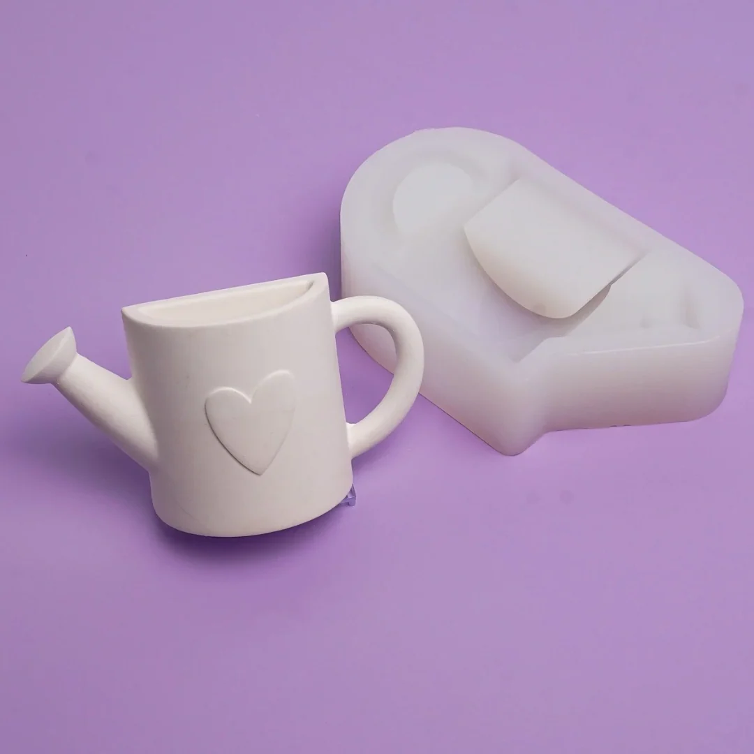 Silikonformen Gießkanne mit Vase