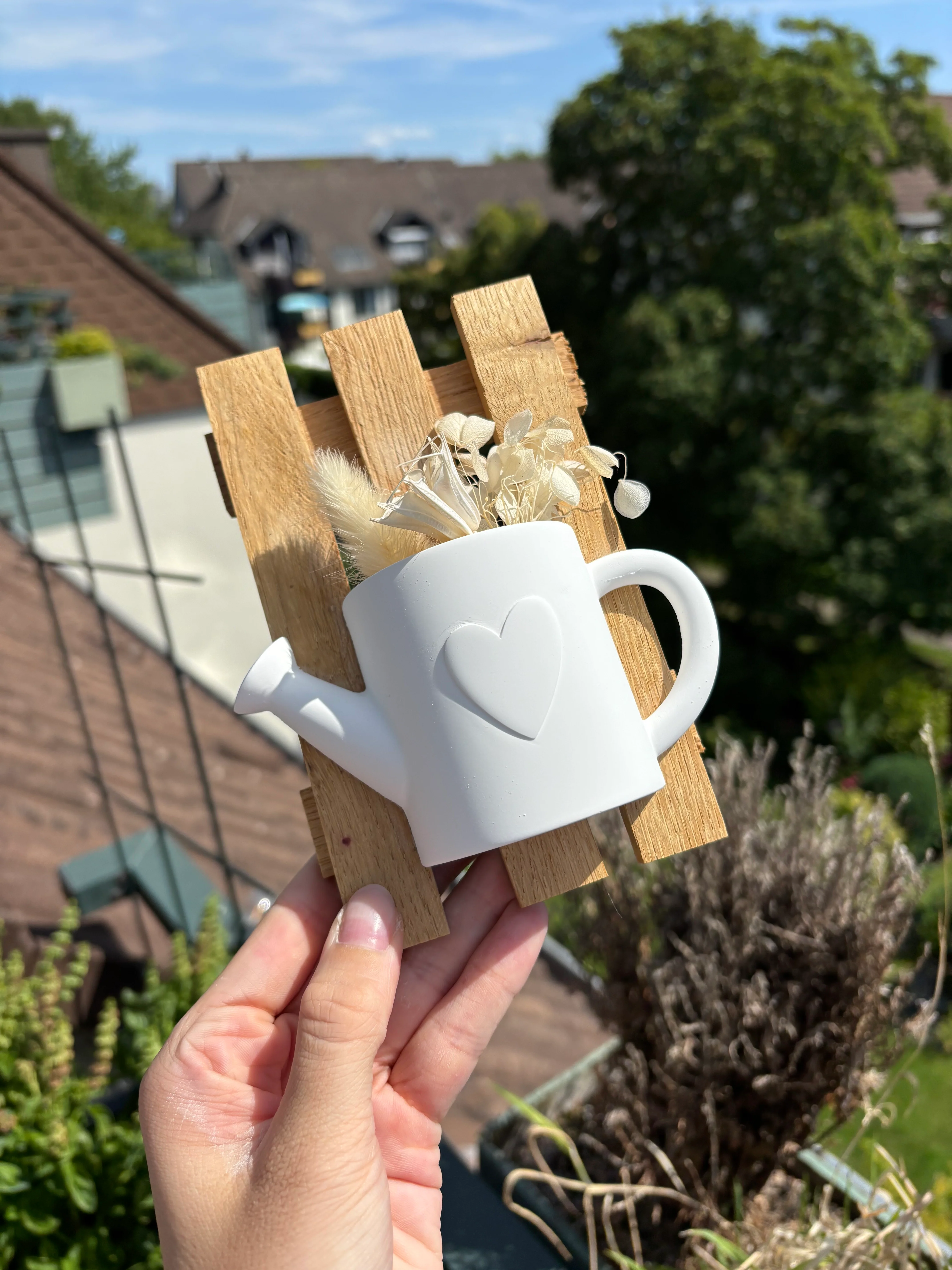 Silikonformen Gießkanne mit Vase - Image 2