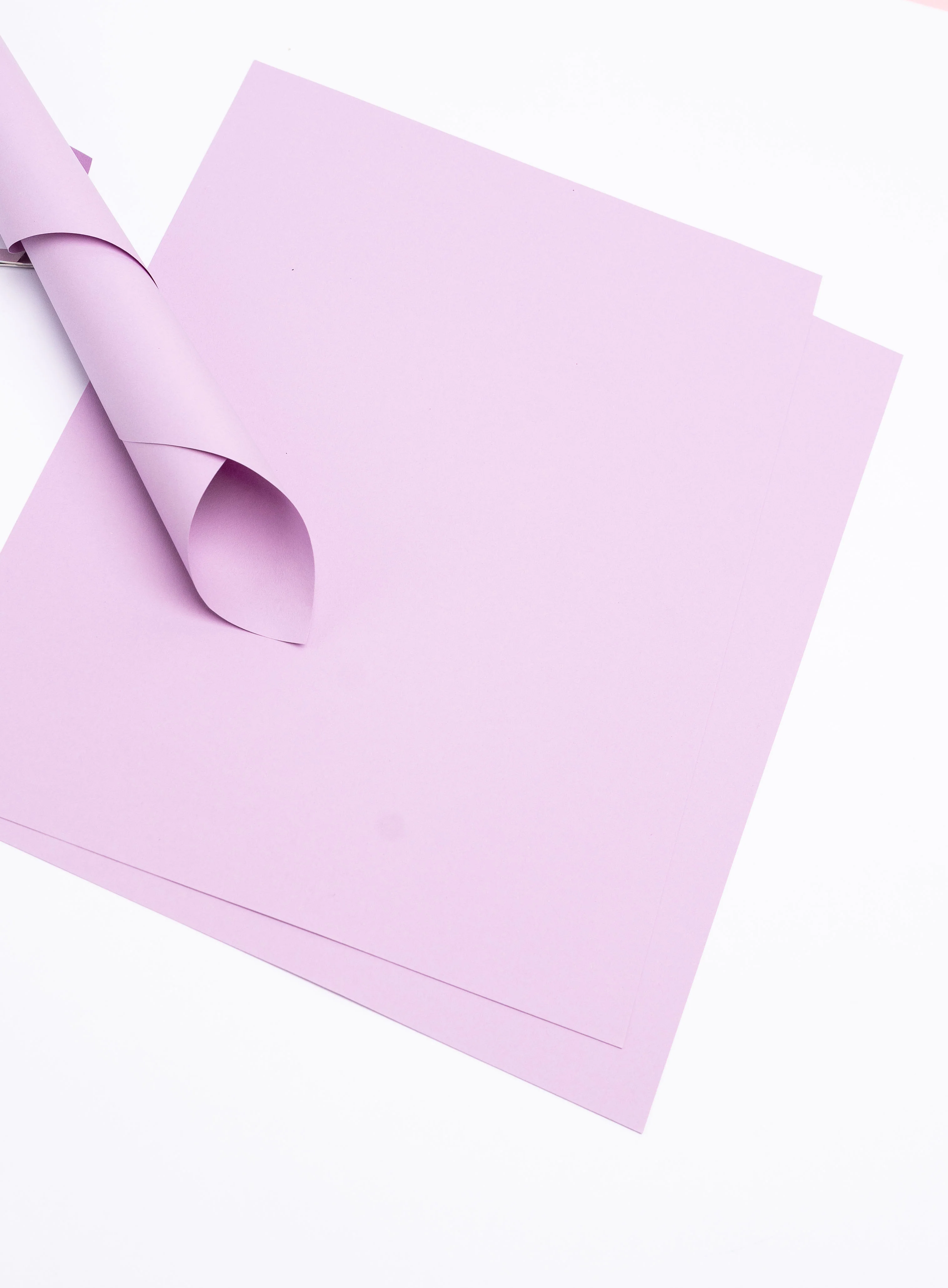 Tonpapier A4 - flieder