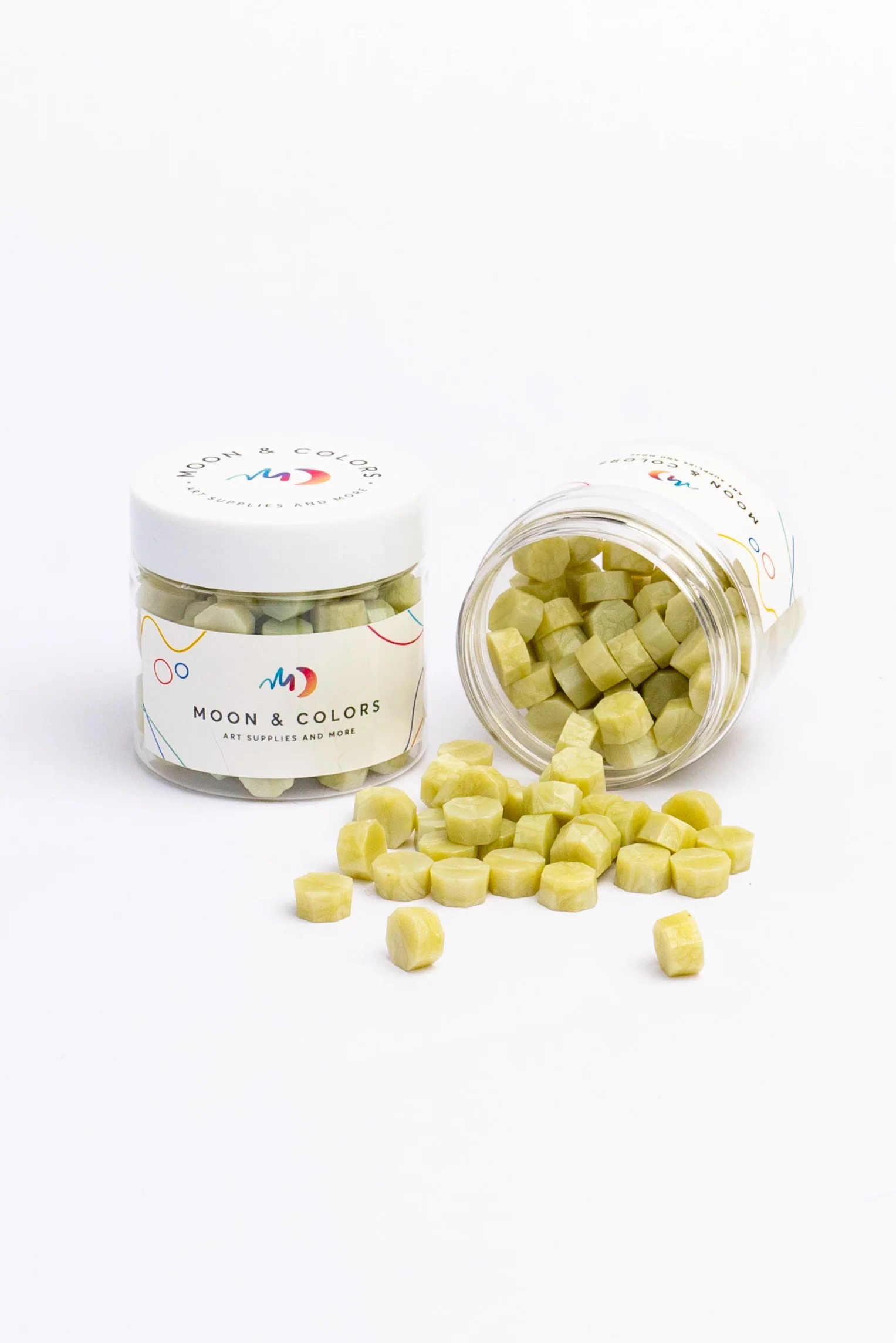 Wachsperlen Hexagon - Perlmint