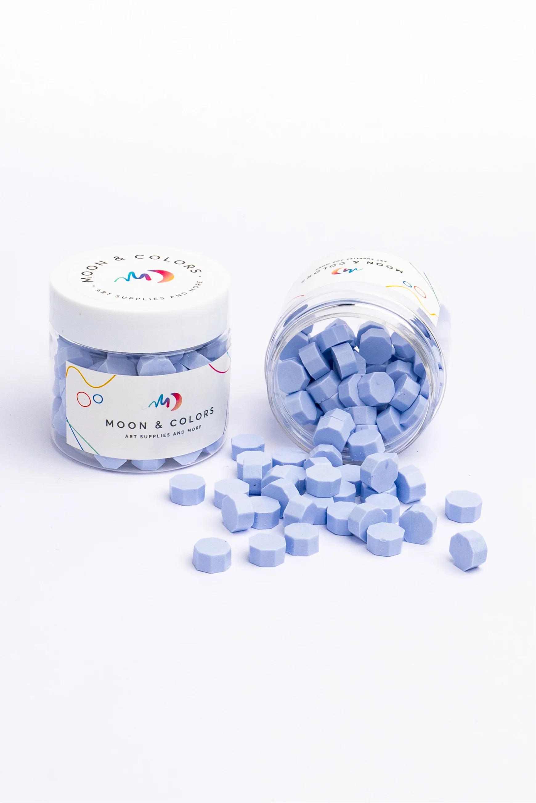 Wachsperlen Hexagon - lavendel