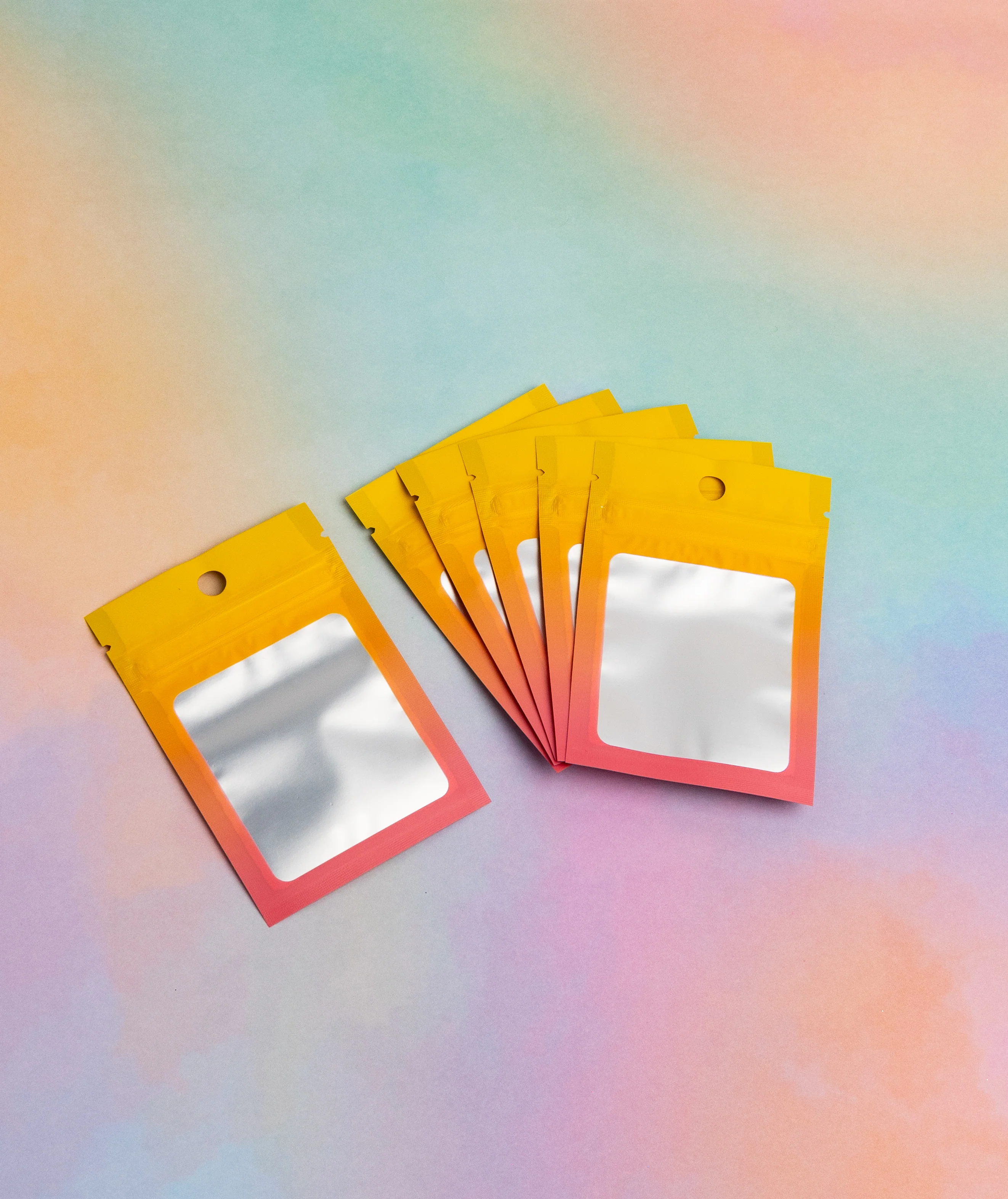 wiederverschließbare Tüten - gelb/orange - Image 2
